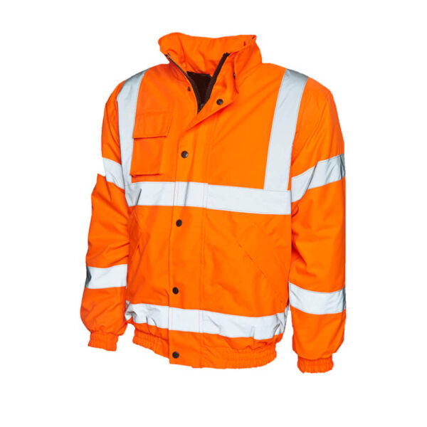 Hi Vis Bomber Jacket - Image 2