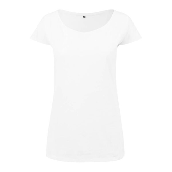 Women's Wide Neck Tee - Image 2